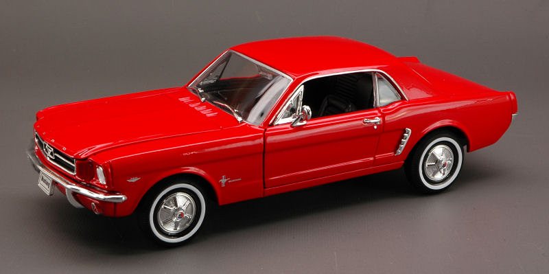 Ford Mustang Coupe 1964 (Red) by welly
