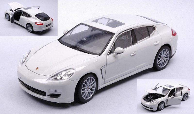 Porsche Panamera 2009 (Pearl White) by welly