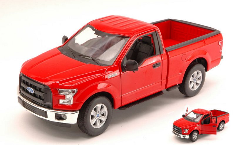 Ford F-150 Regular Cab Pick Up 2015 (Red) by welly