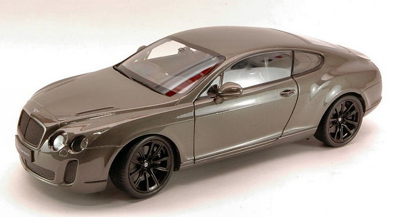 Bentley Continental GT Supersports 2009 (Gun Silver) by welly