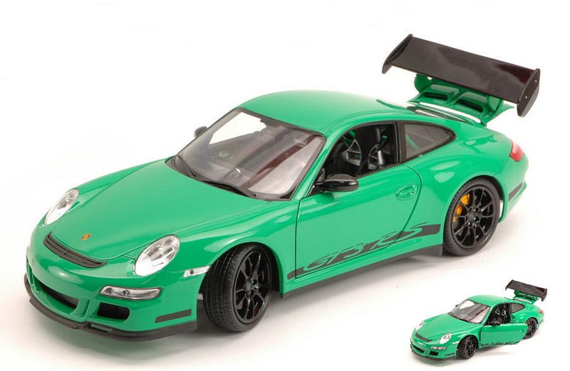 Porsche 911 GT3 RS 2007 (Green) by welly