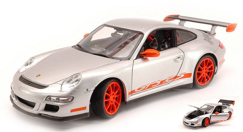 Porsche 911 GT3 RS 2007 (Grey Metallic) by welly
