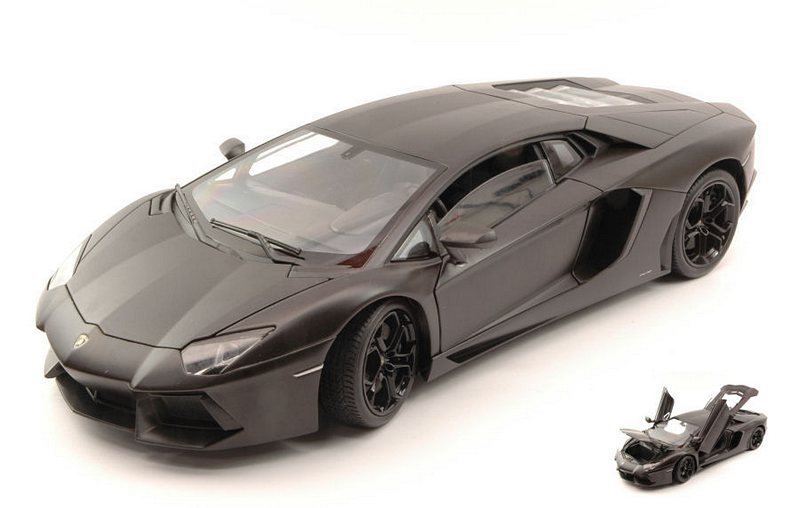 Lamborghini Aventador LP700-4 2011 (Matt Black) by welly