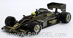 Lotus Renault 97T Ayrton Senna Winner GP Portugal 1985 1st GP Win (Gift Box)