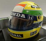 Helmet Ayrton Senna World Champion 1988  (1/2 scale - 14cm)