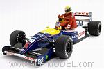 Williams Renault FW14  'Taxi for Ayrton Senna' - Nigel Mansell  British GP 14th July 1991