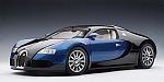Bugatti Veyron Nero/blu 1:12