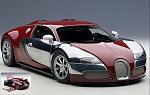 Bugatti Veyron 2009 Ed.centenaire Silver/amarant 1:18