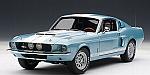Ford Mustang Gt500 1967 Blue 1:8