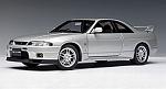 Nissan Skyline Gtr 1994 Silver 1:18