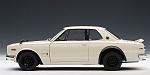 Nissan Skyline Gt-r 1st Generation White 1:18