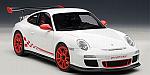 Porsche 911 (997) Gt3 3.8 2011 Bianco C/strisce Rosse 1:18