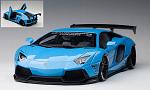 Lamborghini Aventador Liberty Walk Lb-works Metallic Sky Blue 1:18