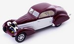 Bugatti Type 43 Coupe Uhlik 1934 (Dark Red/White) by AVENUE 43