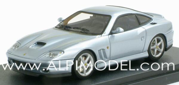bbr Ferrari 575 M Maranello Geneve 2002 (metallic silver alloy) (1 