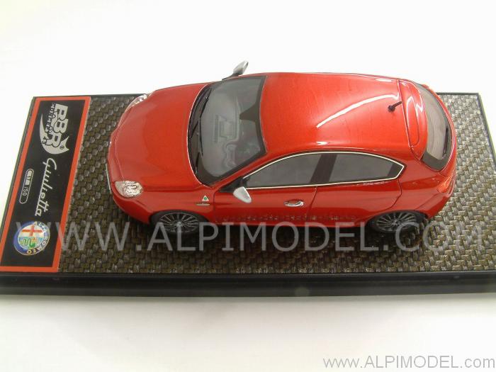 bbr Alfa Romeo Giulietta 2010 (Rosso Micalizzato) (1/43 scale model)