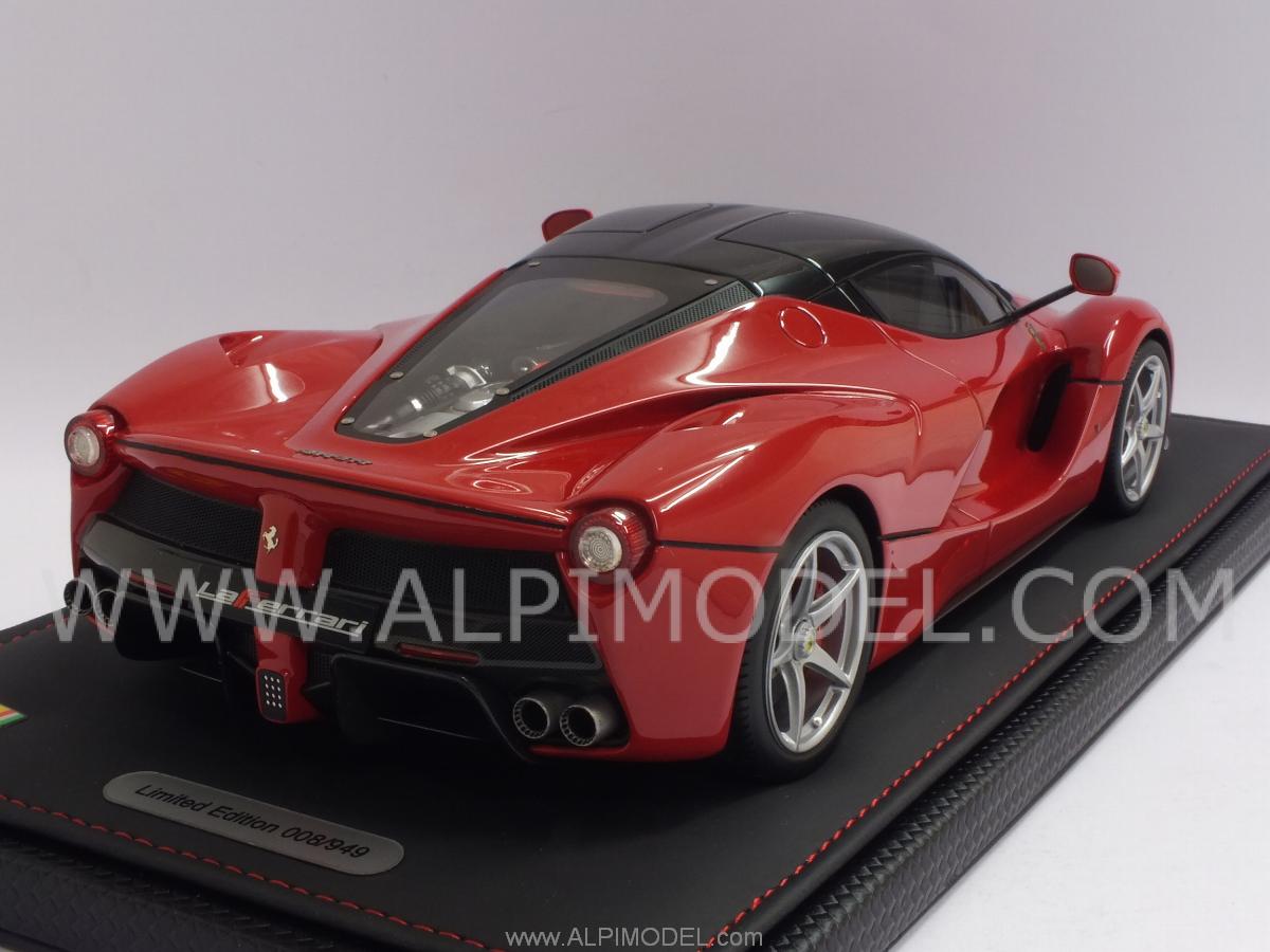 bbr Ferrari LaFerrari Geneva Autoshow 2013 (Red) (1/18 scale model)