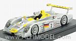 Audi R8R Team Sport North America 2nd 24h Le Mans 2001 Car n2 Aiello - Capello - Pescatori