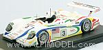 Audi R8R Team Champion Racing 24h Le Mans 2001 car n3 Herbert-Theys-Kelleners (Limited 200pcs)