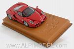 FERRARI ENZO 'PARIS AUTO SALON 2002' (Red) SPECIAL LIMITED EDITION with Schedoni leather base