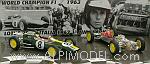 Lotus 25 car+chassis set GP Italia 1964 Jim Clark Special Limited. Edition