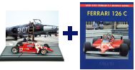 Ferrari 126 CK Turbo duel Istrana 21th November 1981  + book 'Ferrari 126 C Models Guide'