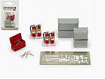 Accessory Set Kit / Kit Set Accessori (Fire Estinguishers/Tool Box/Red Tool Box/Photoedged Tools)