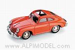 Porsche 356 Coupe open roof 1952 (Red) by BRUMM