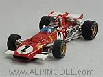 Ferrari 312B #2 GP.Italy 1970 Jacky Ickx  (with driver/con pilota)