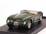 Jaguar C Type street 1953 (British Green) by BRUMM