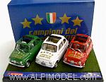 Fiat 500 Tricolore Italia Campione del Mondo 2006 (set Verde/Bianco Rosso)