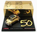 Fiat 500D'oro' 1960 Lingotto commemorativo 50 anni 500 (1957-2007) 'NUOVA EDIZIONE'