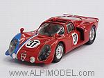 Alfa Romeo 33.2  #37 Test Le Mans 1968 Gosselin - Trosch by BEST MODEL