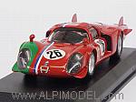 Alfa Romeo 33.2 LM #26 1000Km Monza 1968 Gosselin - Trosch by BEST MODEL