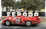 Alfa Romeo 33/2 #41 Le Mans 1968 Nino Vaccarella by BEST MODEL