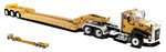 CAT CT660 Day Cab Tractor with Lowboy Trailer by DIECAST MASTER