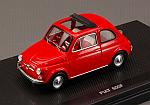 Fiat 500 F Open Soft Top 1965 (Red) by EBBRO