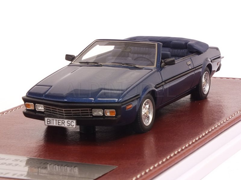 Bitter SC Cabriolet 1983-89 (Metallic Blue) by great-iconic-models