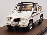 Mercedes G500 Cabriolet Final Edition 2019 (White) open roof