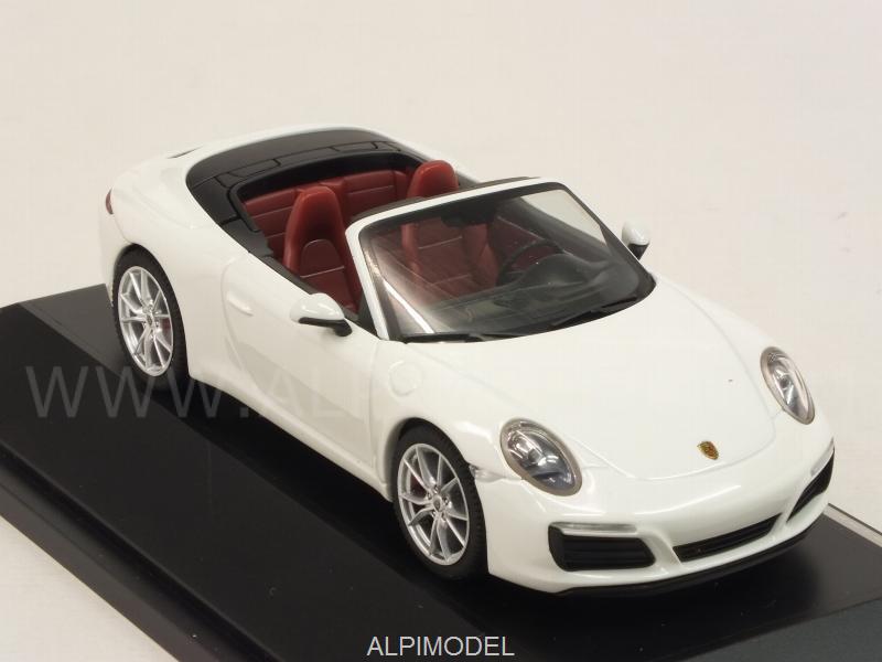 420556 herpa en Blanco con Negras de fantasía y el Logo de Porsche Color weiß mit Schwarzen Felgen und Schriftzug 911 Carrera 2 Coupé 