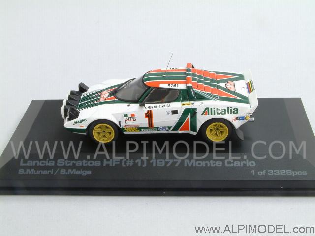 hpi-racing Lancia Stratos HF Alitalia #1 Rally Monte Carlo 1977