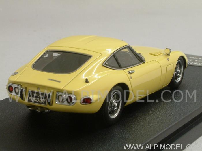 hpi-racing Toyota 2000 GT 1970 (Bellatrix Yellow) (1/43 scale model)