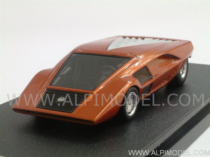 hpi-racing Lancia Stratos Zero 1970 (Copper) (1/43 scale model)