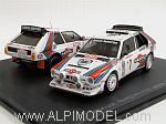 Lancia Delta S4 H.Toivonen Memorial Set (2 cars) Rally Monte Carlo 1986 - Rally Tour de Corse 1986