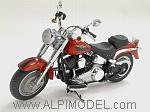 Harley Davidson  FLSTF Fat Boy  (Candy Red Sunglo)