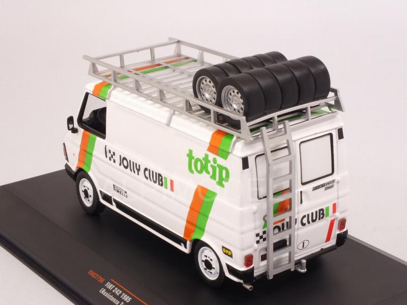 Fiat 242 Rally Assistance Totip Jolly Club 1985 by ixo-models