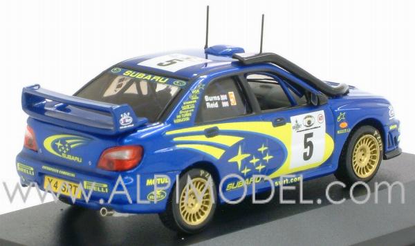 ixo-models Subaru Impreza WRC Safari Rally 2001 Burns - Reid (1/43