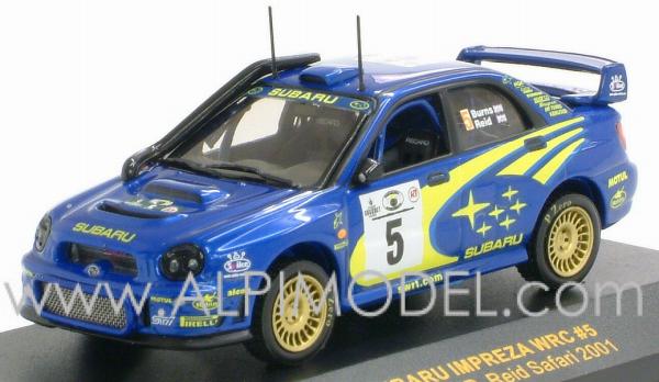 ixo-models Subaru Impreza WRC Safari Rally 2001 Burns - Reid (1/43