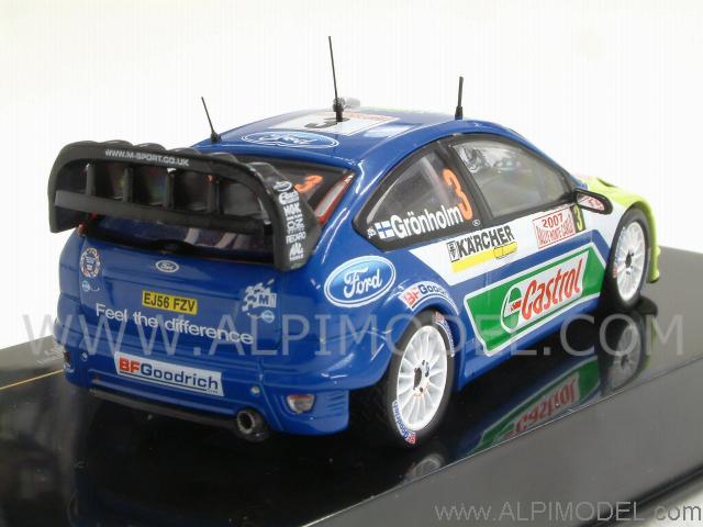 Ford Focus WRC #3  Rally Monte Carlo 2007 Gronholm - Rautiainen by ixo-models