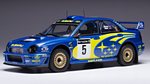 Subaru Impreza S7 WRC #5 Rally Great Britain 2001 Burns - Reid by IXO